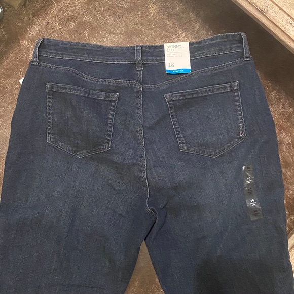 Style & Co Dark Wash Denim Jeans - Picture 2 of 4